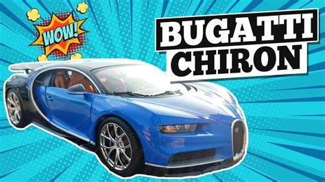 Diecast Unboxing Of Bugatti Chiron 118 Scale Diecast Model Car By