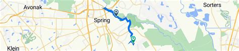Spring Creek Greenway Trail Spring To 23 Cycling Route 🚲 Bikemap