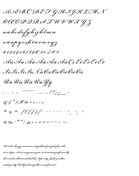 Below you can download free bickham script pro semibold font. Bickham Script Pro SemiBold Fonts