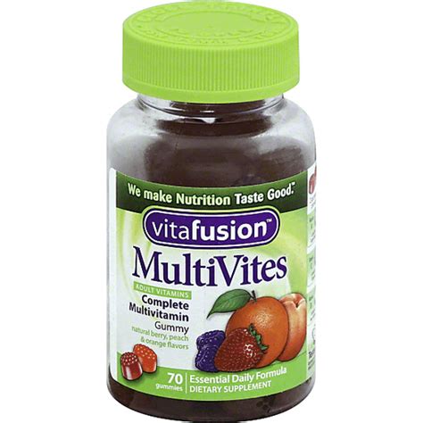Vitafusion Multivites Gummy Vitamins Nutrition Facts Besto Blog