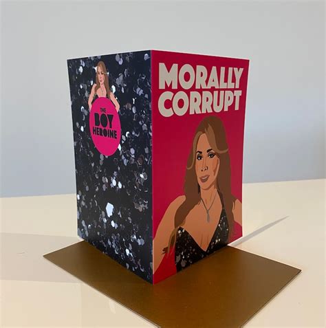 Faye Resnick Morally Corrupt Rhobh Greeting Etsy