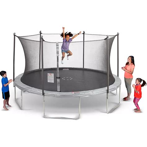 Agame 14 Ft Round Trampoline With Enclosure Academy