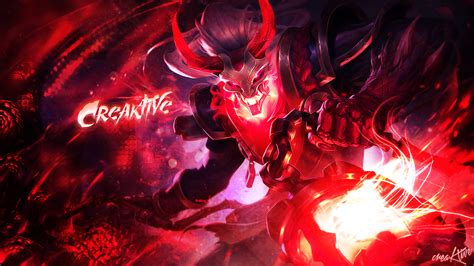 Blood Moon Thresh Splash Art Edited By Creaktivedesigns On Deviantart