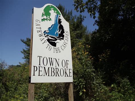 Pembroke Sign Small Virginias New River Valley