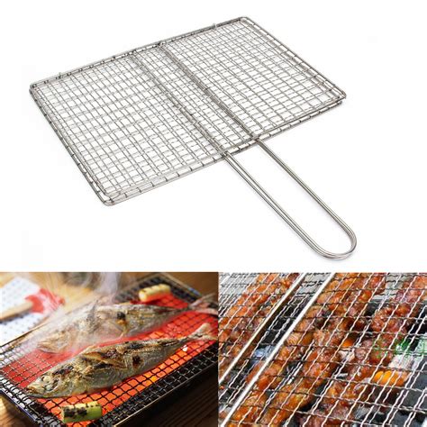 Runheng barbecue grill mesh factory is a professional manufacturer specializing in the production of barbecue grill mesh. Outdoor Picnic BBQ Fish Meat Grill Stainless Steel Net ...