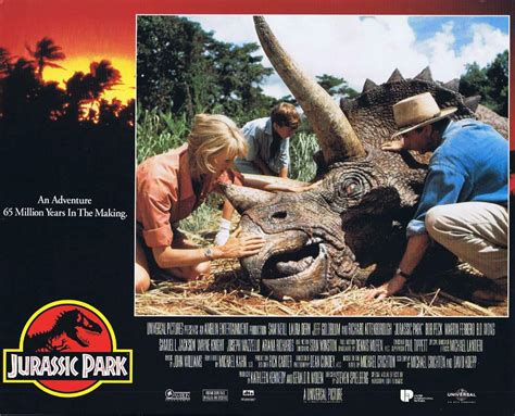100 Years Of Cinema Lobby Cards Jurassic Park 1993 Kulturaupice