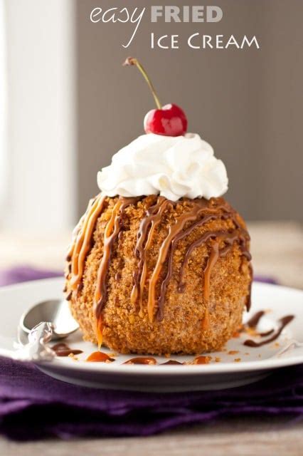 Fried Ice Cream Cheater Method Without Deep Frying Cooking Classy