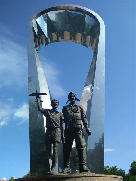 Схема движения на карте с остановками. Памятник «Воронеж - родина ВДВ» в Воронеже (Россия) с фото ...