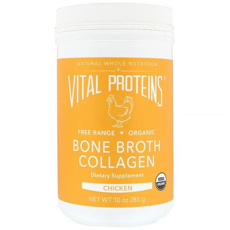 Vital Proteins Organic Bone Broth Collagen Chicken Oz G