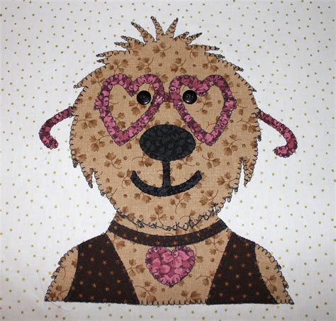 Funny Terrier Maybe Wall Hanging Lol Dog Quilt Applique Ideas