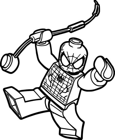 Everything is awesome with emmet and wylde style and all the lego movie stars. Lego Spiderman Coloring Pages | Hulk coloring pages ...