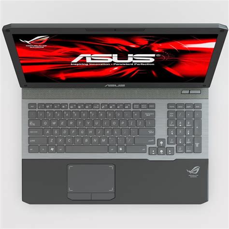 This is the condition when the major components of your laptop are not working properly. laptop asus g75vw computer screen 3d model