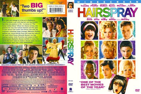 Hairspray 2007 Ws R1 Movie Dvd Cd Covers Dvd Covers Front Cover