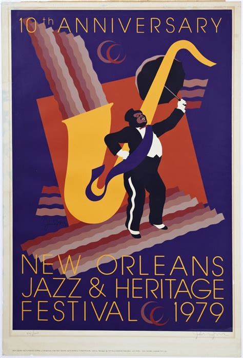 New Orleans Jazz And Heritage Festival Poster 1979