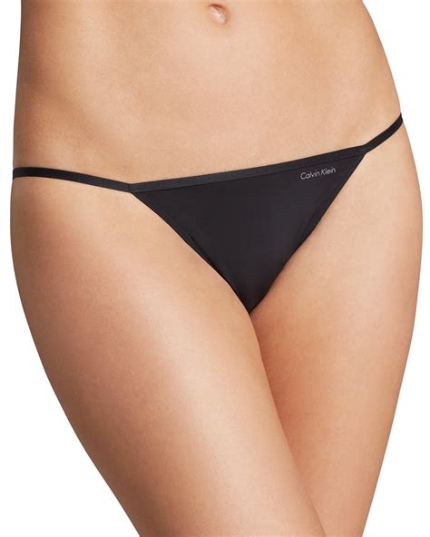 Calvin Klein Underwear Bikini Sleek String D3510 Bloomingdales
