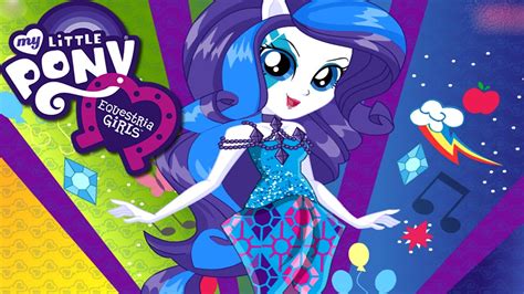 Equestria Girls Rarity Rainbooms Style Dress Up Game Youtube