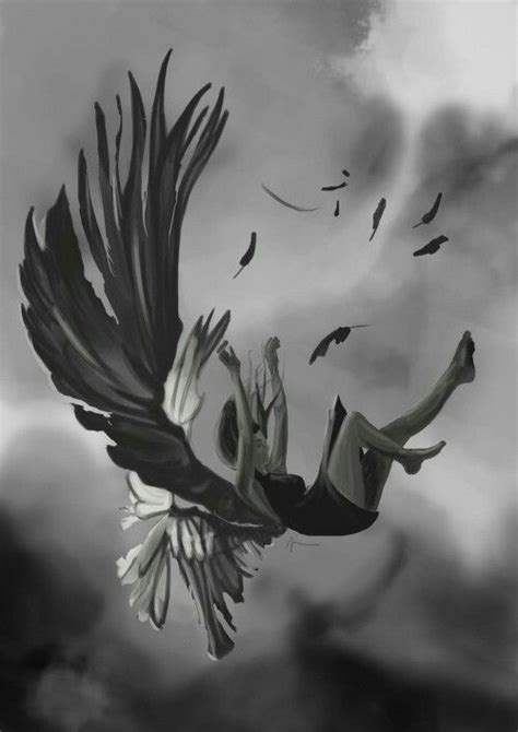 Pin de Jade Bartell em Writing Story Inspiration Dark fantasy art Arte de anjo caído