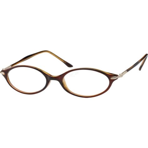 brown oval glasses 881871 zenni optical eyeglasses glasses zenni optical eyeglasses