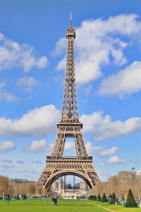 Daylight View Of The Eiffel Tower La Tour Eiffel Editorial Stock