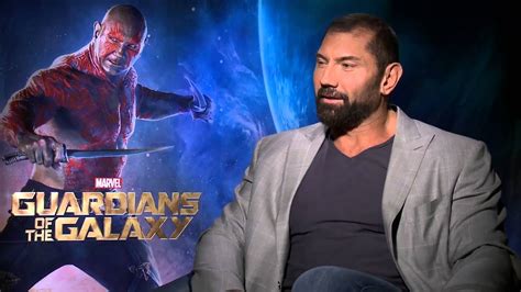 Dave Bautista On The Star Wars Like Wonder Of Guardians Source Youtube