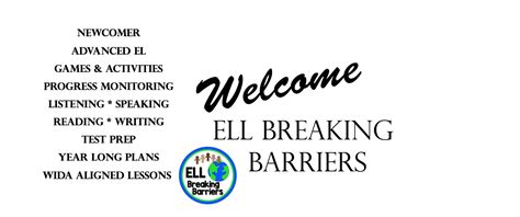 ELL Breaking Barriers