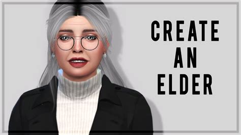 The Sims 4 I Create An Elder Elsa Youtube