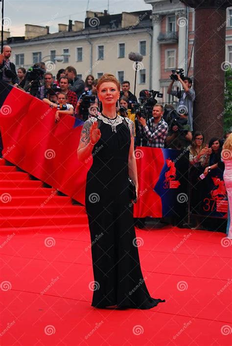 Actress Amalia At Moscow Film Festival Editorial Image Image Of Film Actress 69117140