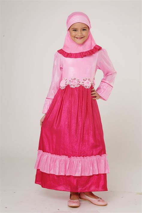 20 Contoh Model Baju Muslim Anak Perempuan Terbaru