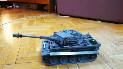 Lego Technic Motorized Tiger Tank Xl Youtube