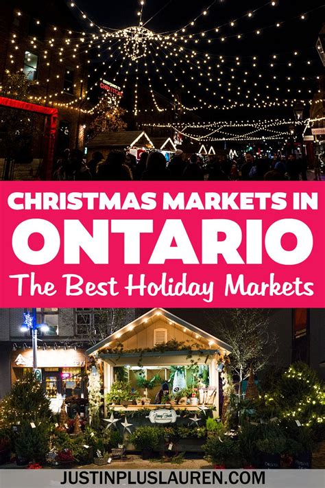 Here Are The Most Amazing Christmas Markets In Ontario That Will Get