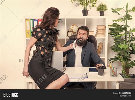 Boss Employee Romance Image And Photo Free Trial Bigstock