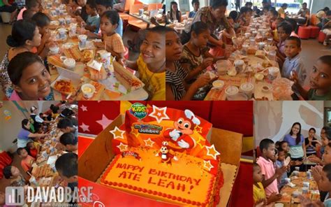 Celebrating 33 With A Jollibee Party For Pag Amoma Kids Davaobase
