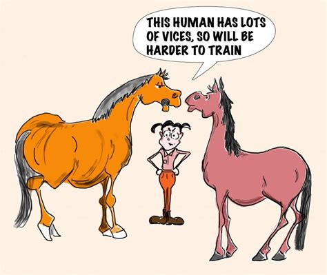 Funny Horse Cartoons Horse Cartoon Funny Horse Equestrian Funny