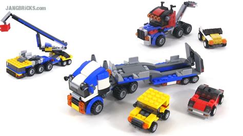 Like New Lego Creator 31033 Vehicle Transporter 3 In 1 Building Toy