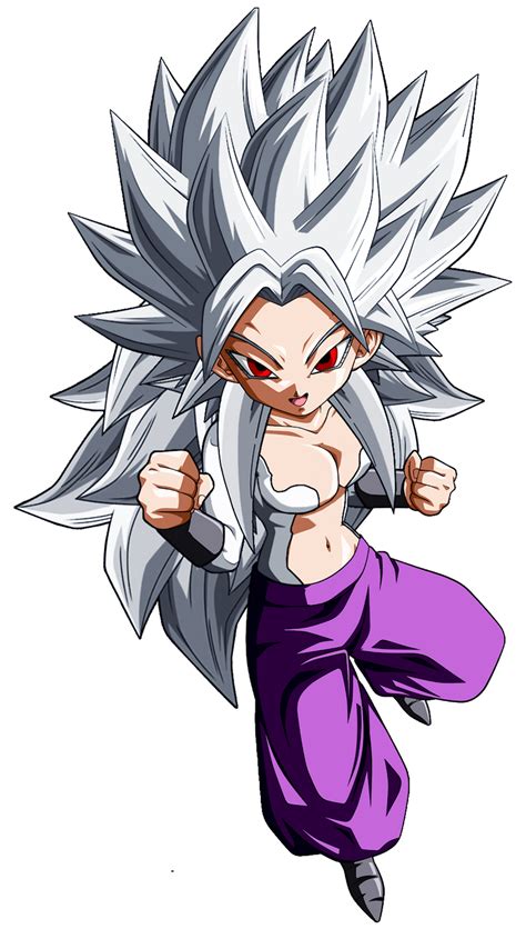 I noticed lots of differences. Caulifla SSJ5 by GroxKOF on DeviantArt | Anime dragon ball ...