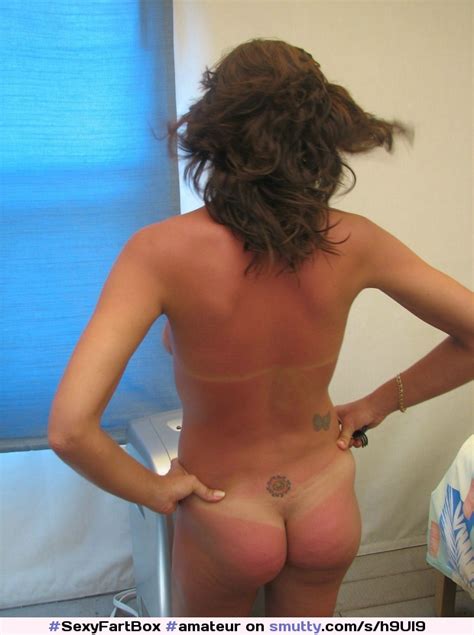 Amateur Brunette Ass Fanny Sunburn Butt Bum Buttocks Cheeks Free