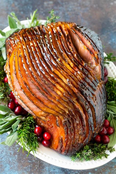Glazed Ham For The Holidays With Images Christmas Ham Recipes