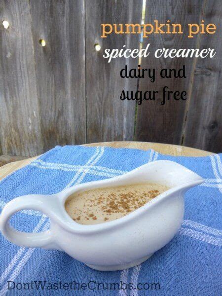 This Pumpkin Pie Spice Coffee Creamer Recipe Is So Good In Coffee As A Drizzle On Desserts Or
