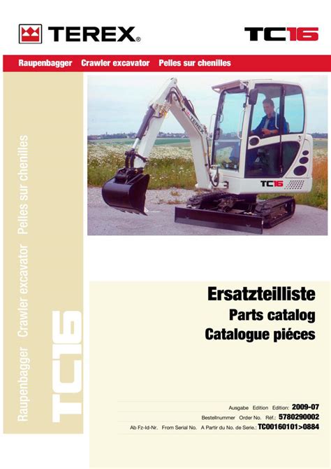 2009 Terex Tc16 Parts Catalogpdf 913 Mb Data Sheets And Catalogues