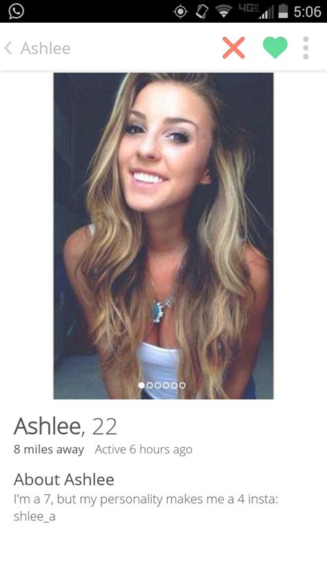 Brutally Honest Tinder Humor Funny Tinder Profiles Women With Beautiful Legs