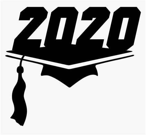 Custom Class Of 2020 Hat And Tassel Sticker 2020 Graduation Clip Art