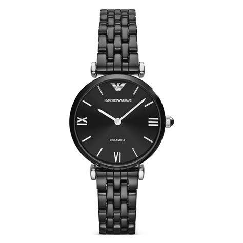 Emporio Armani Ar1487 Ladies Ceramica Watch Womens Watches From The