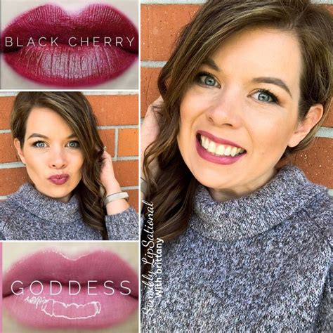 New Lip Mix Black Cherry Lipsense X Goddess X Berry Lips Lipsense