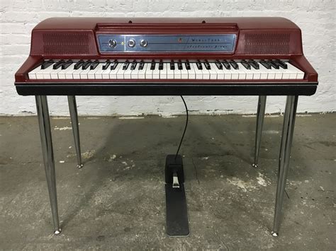 For Sale Red Wurlitzer 200 Electric Piano The Chicago Electric Piano Co