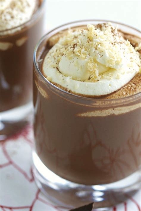 coconut hot chocolate with almond whipped cream recipe hot chocolate recipes real food