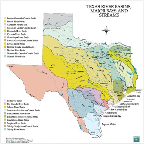 World Maps Library Complete Resources Maps Rivers Of Texas