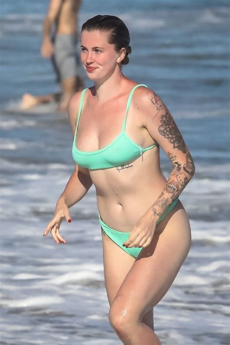 Ireland Baldwin In Bikini On The Beach In Malibu GotCeleb