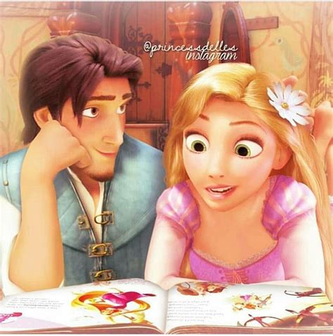 Is It Kinda Suspicious That Eugene Is Looking At Rapunzel S Hair And Not Her Disney Rapunzel