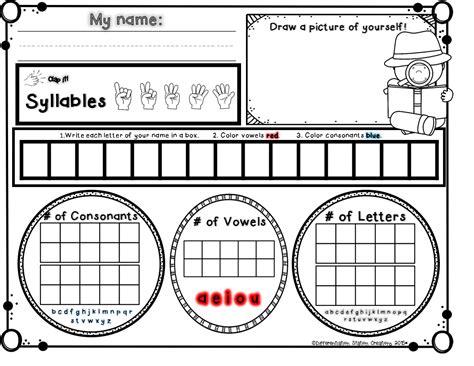 All In A Name Freebies Differentiation Station Creations