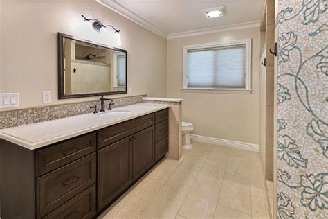 In most cases, however, you already have bathroom cabinets in place but want to give it more of a. Dark Brown Bathroom Cabinets - Crystal Cabinets | Dark ...